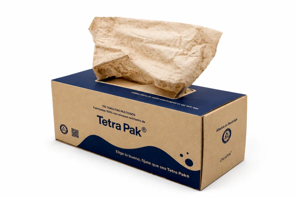 Caja de toallitas multiusos Tetra Pak